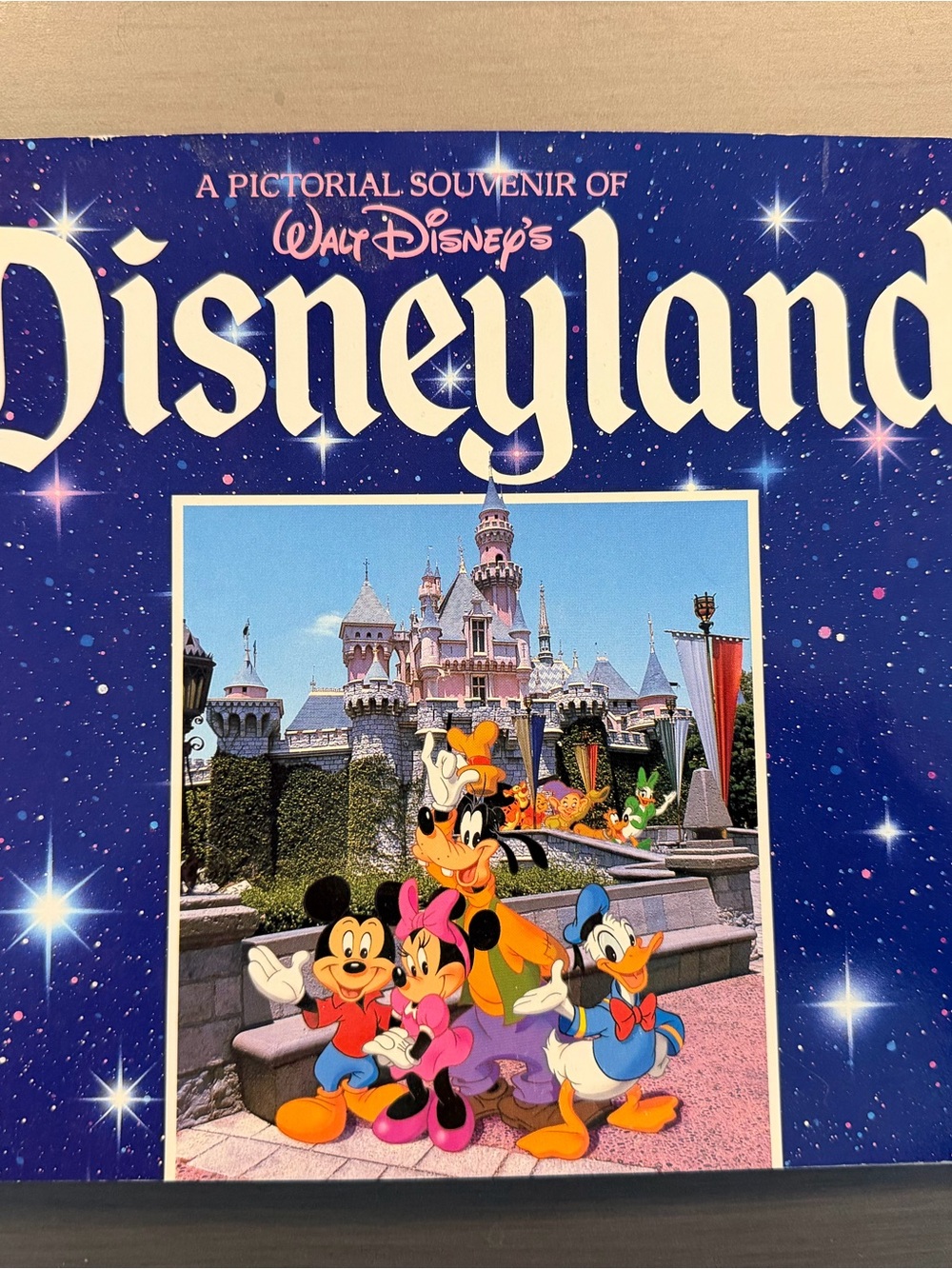 Disneyland souvenir poster/book